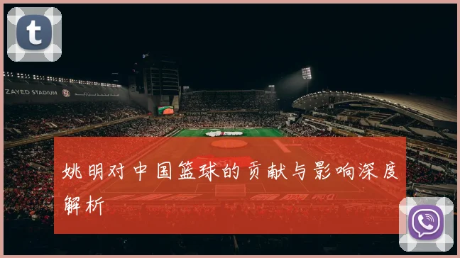 姚明对中国篮球的贡献与影响深度解析