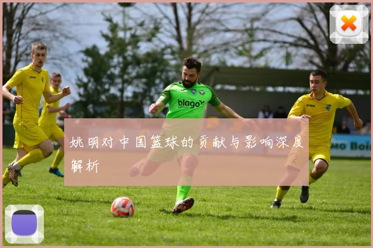 姚明对中国篮球的贡献与影响深度解析